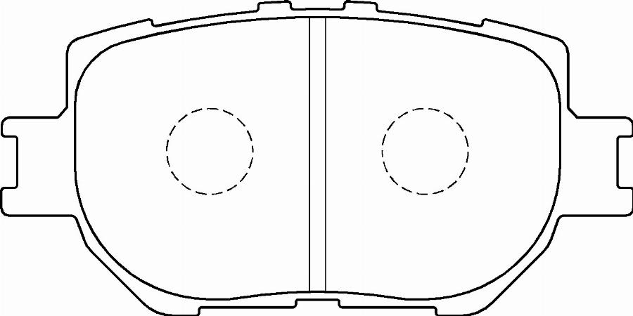 Hitachi BRPC01174A - Bremžu uzliku kompl., Disku bremzes autodraugiem.lv