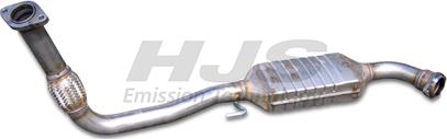 HJS 93 14 2063 - Papild. komplekts, Katalizators / Sodrēju filtrs (Kombisystem) autodraugiem.lv