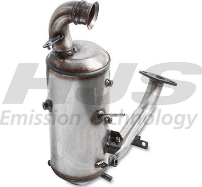 HJS 93 15 5024 - Nosēdumu / Daļiņu filtrs, Izplūdes gāzu sistēma autodraugiem.lv