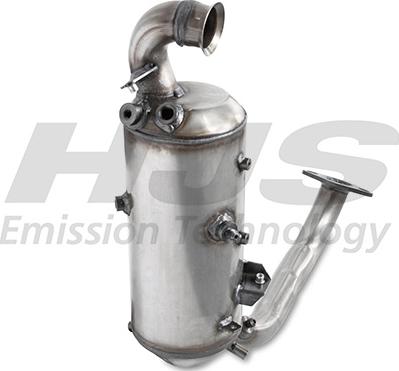 HJS 93 15 5050 - Nosēdumu / Daļiņu filtrs, Izplūdes gāzu sistēma autodraugiem.lv