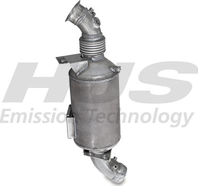 HJS 93 11 5031 - Nosēdumu / Daļiņu filtrs, Izplūdes gāzu sistēma autodraugiem.lv