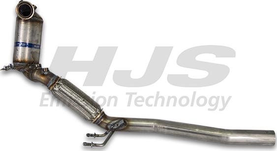 HJS 93 11 5207 - Nosēdumu / Daļiņu filtrs, Izplūdes gāzu sistēma autodraugiem.lv