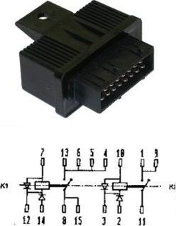 Hoffer 7240107 - Relejs, Degvielas sūknis autodraugiem.lv