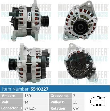 Hoffer H5510227 - Ģenerators autodraugiem.lv