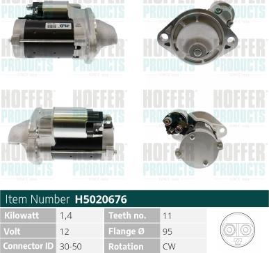 Hoffer H5020676 - Starteris autodraugiem.lv