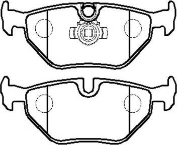 R Brake RB1141-400 - Bremžu uzliku kompl., Disku bremzes autodraugiem.lv