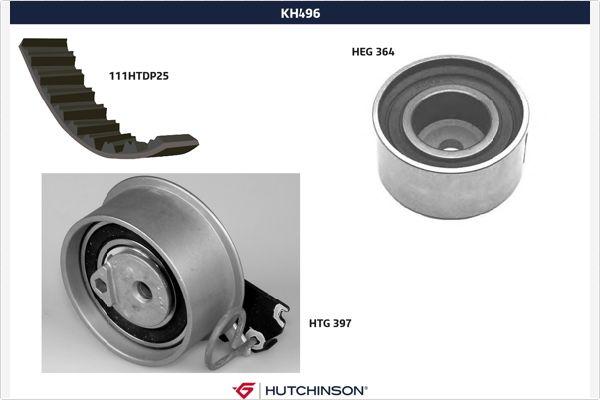 Hutchinson KH 496 - Zobsiksnas komplekts autodraugiem.lv