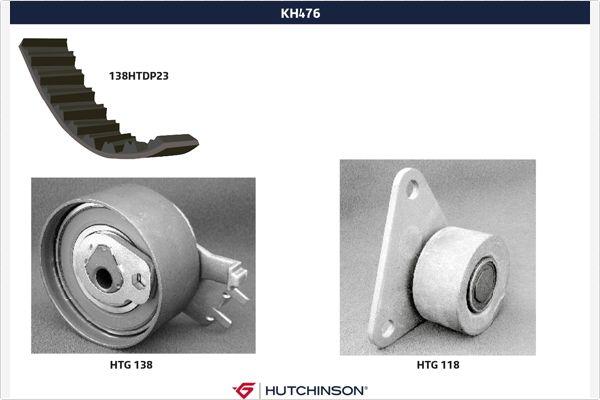 Hutchinson KH 476 - Zobsiksnas komplekts autodraugiem.lv