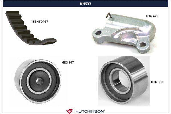 Hutchinson KH 533 - Zobsiksnas komplekts autodraugiem.lv