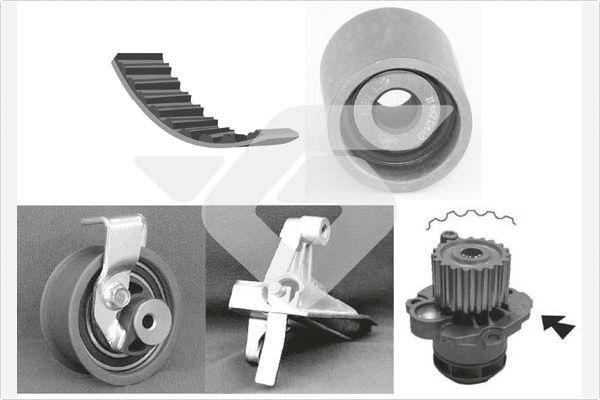 Hutchinson KH 150WP71 - Ūdenssūknis + Zobsiksnas komplekts autodraugiem.lv