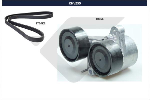 Hutchinson KHV 255 - Ķīļrievu siksnu komplekts autodraugiem.lv