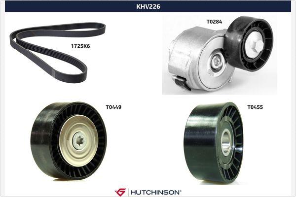 Hutchinson KHV 226 - Ķīļrievu siksnu komplekts autodraugiem.lv