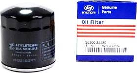 Hyundai 2630035530 - Eļļas filtrs autodraugiem.lv