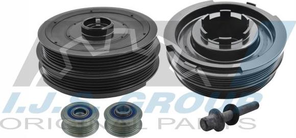 IJS GROUP 17-1070KSET - Piedziņas skriemelis, Kloķvārpsta autodraugiem.lv