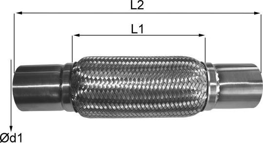 Imasaf 06.31.48 - Gofrēta caurule, Izplūdes gāzu sistēma autodraugiem.lv