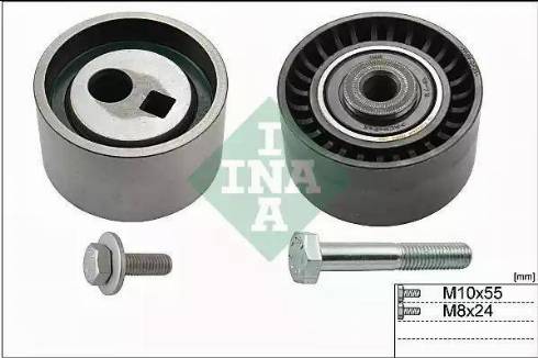 INA 530 0095 09 - Rullīšu komplekts, Zobsiksna autodraugiem.lv