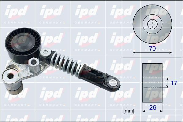 IPD 15-4091 - Siksnas spriegotājs, Ķīļsiksna autodraugiem.lv