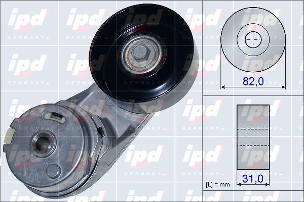IPD 15-3995 - Siksnas spriegotājs, Ķīļsiksna autodraugiem.lv