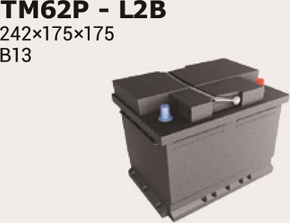 IPSA TM62P - Startera akumulatoru baterija autodraugiem.lv