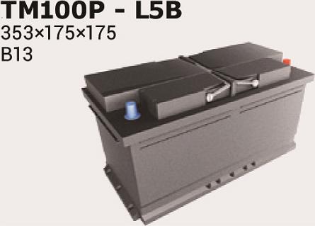 IPSA TM100P - Startera akumulatoru baterija autodraugiem.lv