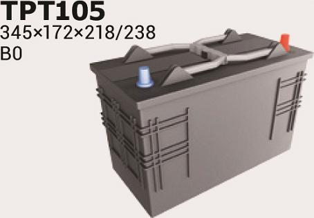 IPSA TPT105 - Startera akumulatoru baterija autodraugiem.lv