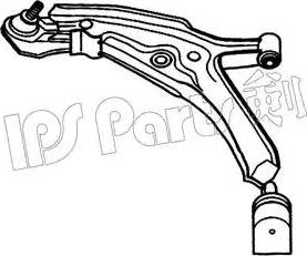 IPS Parts IAR-10103 - Neatkarīgās balstiekārtas svira, Riteņa piekare autodraugiem.lv