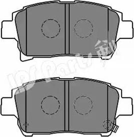 IPS Parts IBD-1210 - Bremžu uzliku kompl., Disku bremzes autodraugiem.lv