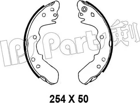 IPS Parts IBL-4991 - Bremžu loki autodraugiem.lv