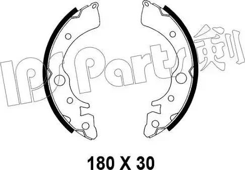 IPS Parts IBL-4403 - Bremžu loki autodraugiem.lv