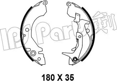 IPS Parts IBL-4526 - Bremžu loki autodraugiem.lv