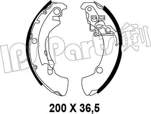 IPS Parts IBL-4699 - Bremžu loki autodraugiem.lv