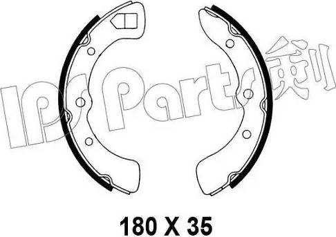IPS Parts IBL-4604 - Bremžu loki autodraugiem.lv