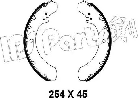 IPS Parts IBL-4600 - Bremžu loki autodraugiem.lv