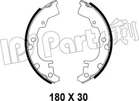 IPS Parts IBL-4603 - Bremžu loki autodraugiem.lv