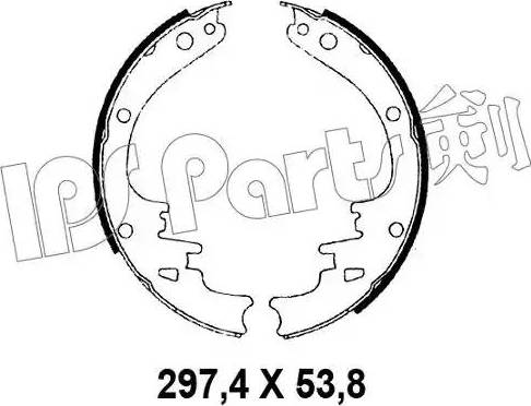 IPS Parts IBL-4023 - Bremžu loki autodraugiem.lv