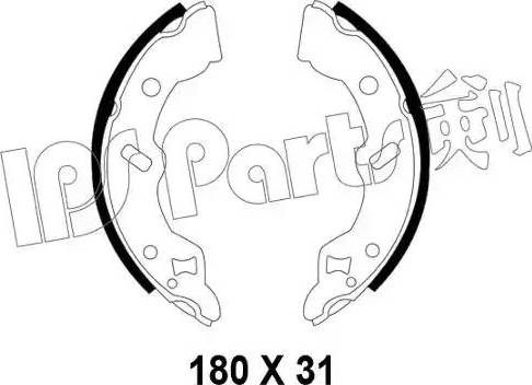 IPS Parts IBL-4399 - Bremžu loki autodraugiem.lv
