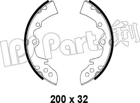 IPS Parts IBL-4302 - Bremžu loki autodraugiem.lv