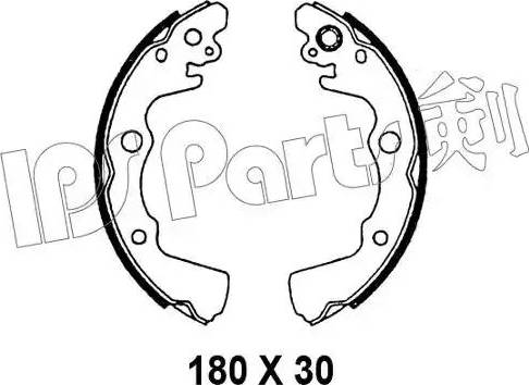 IPS Parts IBL-4799 - Bremžu loki autodraugiem.lv