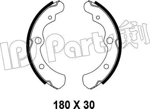 IPS Parts IBL-4705 - Bremžu loki autodraugiem.lv