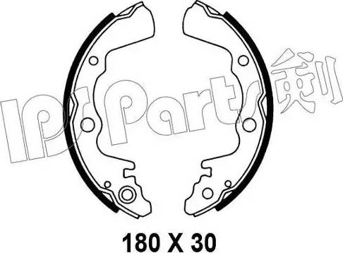 IPS Parts IBL-4707 - Bremžu loki autodraugiem.lv