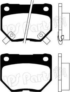 IPS Parts IBR-1129 - Bremžu uzliku kompl., Disku bremzes autodraugiem.lv