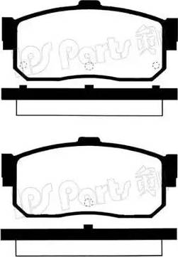 IPS Parts IBR-1127 - Bremžu uzliku kompl., Disku bremzes autodraugiem.lv