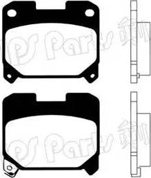 IPS Parts IBR-1294 - Bremžu uzliku kompl., Disku bremzes autodraugiem.lv