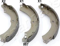 Japanparts GF-007AF - Bremžu loku komplekts autodraugiem.lv