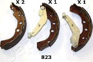 Japanparts GF-823AF - Bremžu loku komplekts autodraugiem.lv