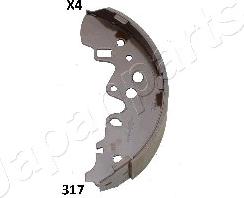 Japanparts GF-317AF - Bremžu loku komplekts autodraugiem.lv