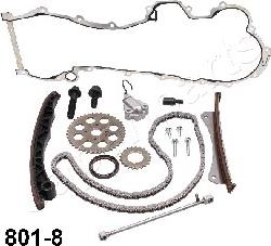 Japanparts KDK-801-8 - Sadales vārpstas piedziņas ķēdes komplekts autodraugiem.lv