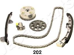 Japanparts KDK-202V - Sadales vārpstas piedziņas ķēdes komplekts autodraugiem.lv