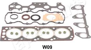 Japanparts KG-W09 - Blīvju komplekts, Motora bloka galva autodraugiem.lv