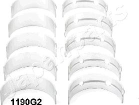 Japanparts MS1190G2 - Kloķvārpstas gultņu komplekts autodraugiem.lv